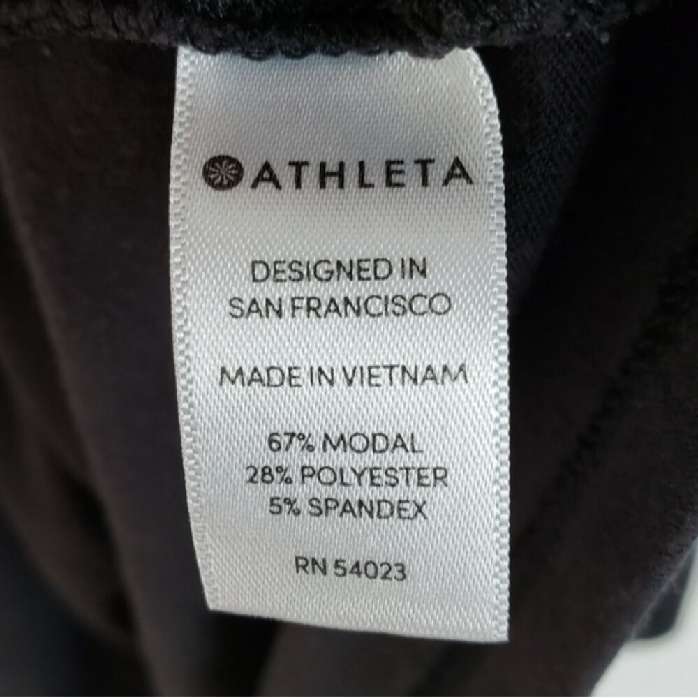 Athleta Black Cloudlight Restore Long Sleeve Pull… - image 6